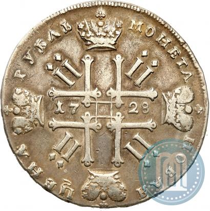 Фото 1 рубль 1728 года  "Тип 1728"