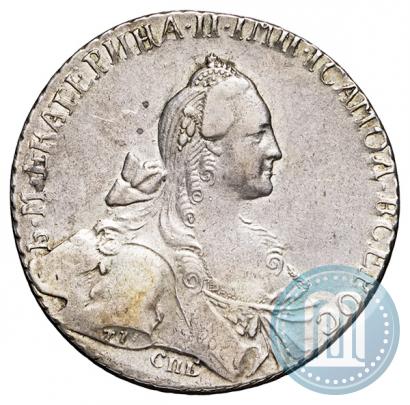 Picture 1 rouble 1768 year СПБ-EI 