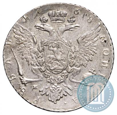 Picture 1 rouble 1768 year СПБ-EI 