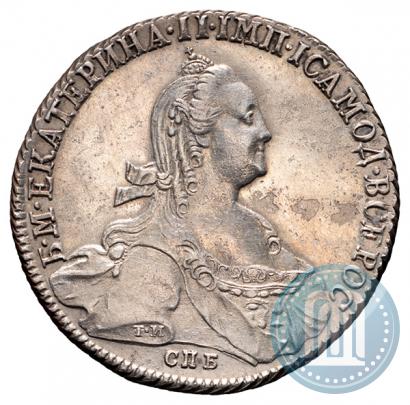 Picture 1 rouble 1775 year СПБ-ФЛ 