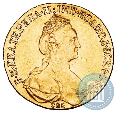 Picture 10 roubles 1777 year СПБ 