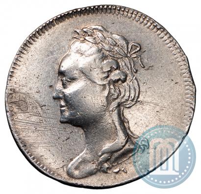 Picture Token Coin 1782 year  "Monument to Peter the Great in Saint-Petersburg"