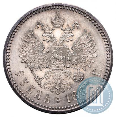 Фото 1 рубль 1887 года (АГ) 