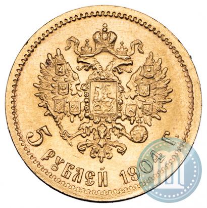 Picture 5 roubles 1904 year (АР) 