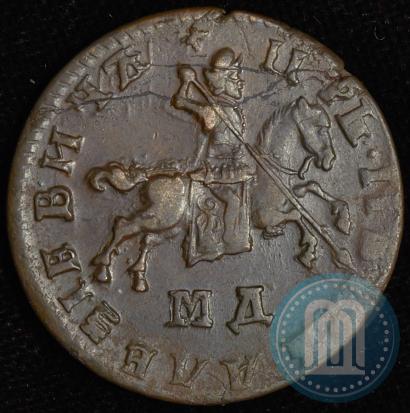 Picture 1 kopeck 1710 year МД 