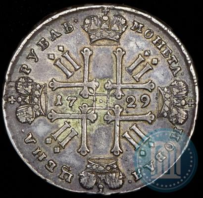 Фото 1 рубль 1729 года  "Тип 1729"