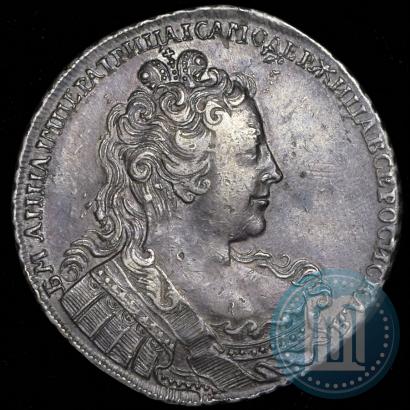 Фото 1 рубль 1730 года  