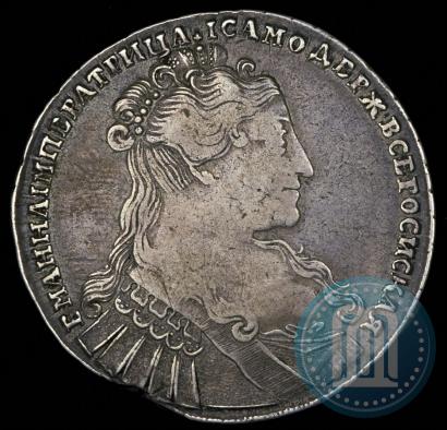 Фото 1 рубль 1734 года  "Тип 1734 года"
