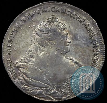 Picture 1 rouble 1740 year  "Moscow type"