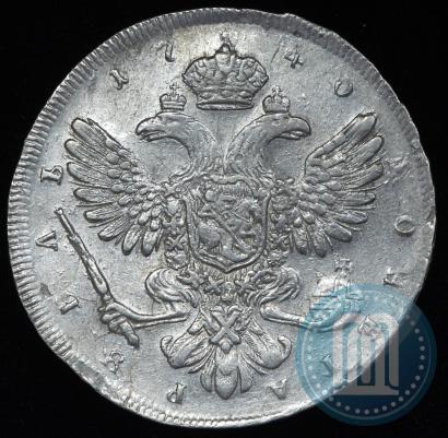Picture 1 rouble 1740 year СПБ "Petersburg type"