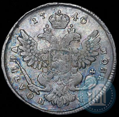 Picture Poltina 1740 year  "Moscow type"
