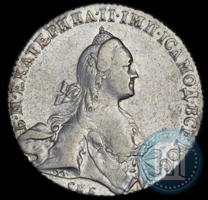 Picture 1 rouble 1766 year СПБ-АШ 