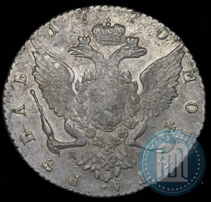 Фото 1 рубль 1770 года СПБ-ЯЧ 