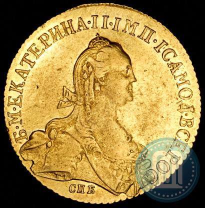 Picture 10 roubles 1776 year СПБ 