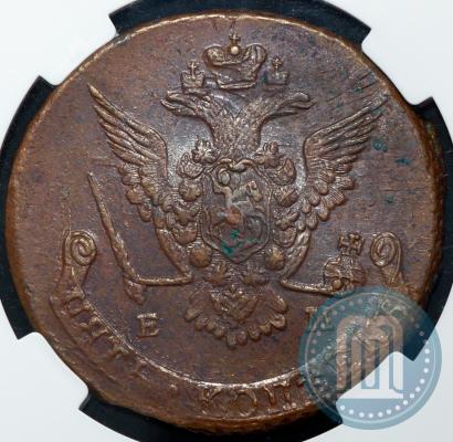 Picture 5 kopecks 1777 year ЕМ 
