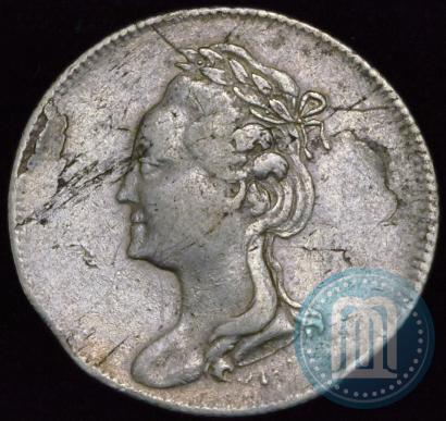 Picture Token Coin 1782 year  "Monument to Peter the Great in Saint-Petersburg"