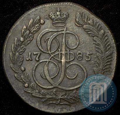 Picture 5 kopecks 1785 year КМ 