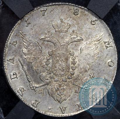 Picture 1 rouble 1786 year СПБ-ЯА 