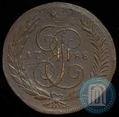 Фото 5 копеек 1788 года СПМ 
