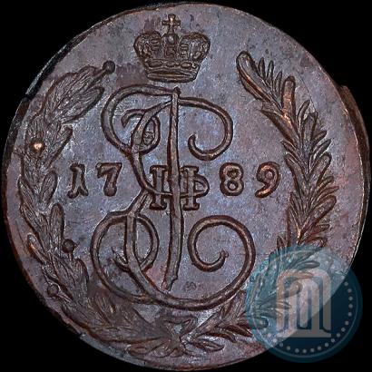 Фото 1 копейка 1789 года ЕМ 