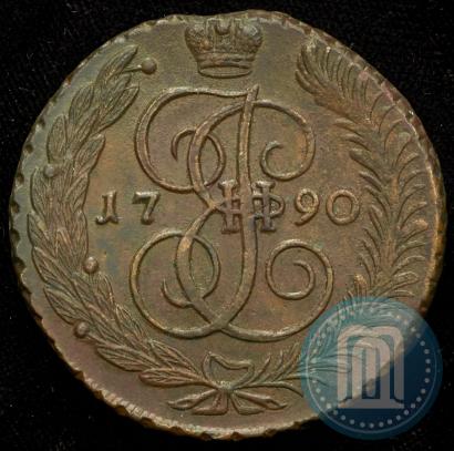 Фото 5 копеек 1790 года АМ 