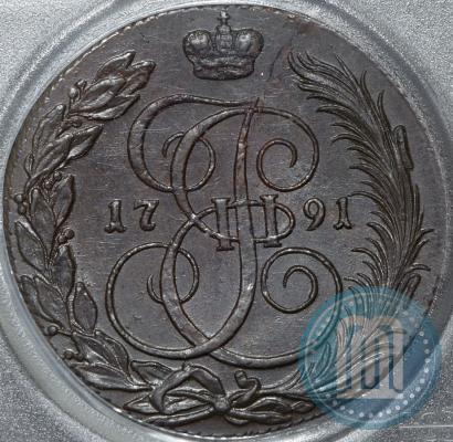 Фото 5 копеек 1791 года КМ 