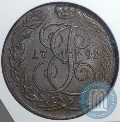 Picture 5 kopecks 1792 year КМ 