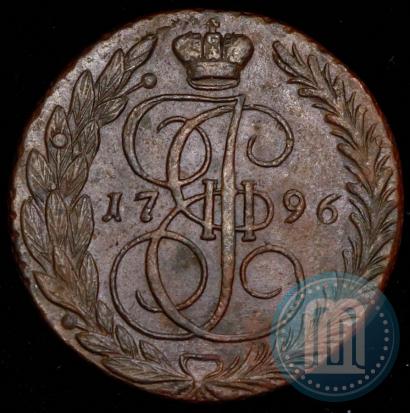 Фото 5 копеек 1796 года ЕМ 