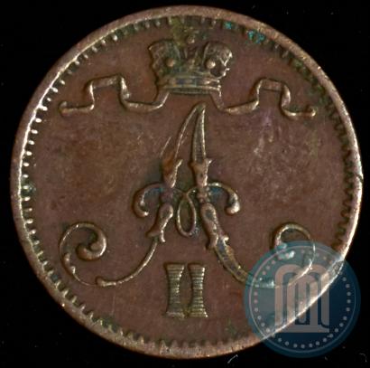 Picture 1 penni 1874 year  