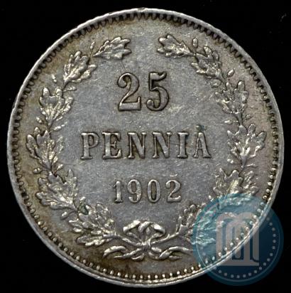 Picture 25 pennia 1902 year L 