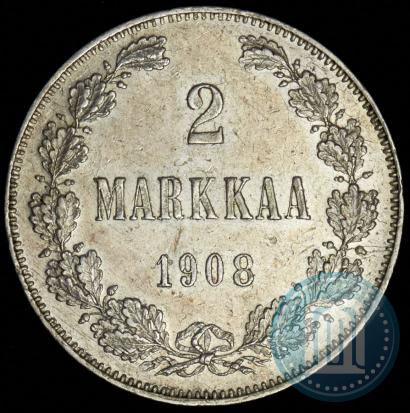 Picture 2 markkaa 1908 year L 