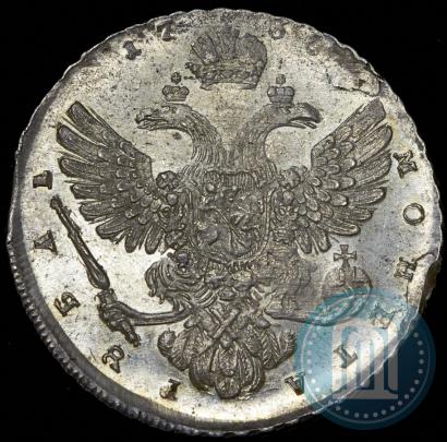 Picture 1 rouble 1738 year  "Petersburg type"