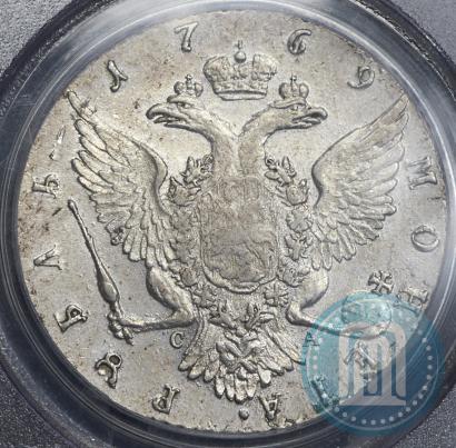 Picture 1 rouble 1769 year СПБ-СА 