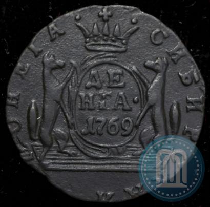 Фото Денга 1769 года КМ 