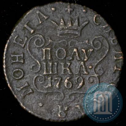 Фото Полушка 1769 года КМ 