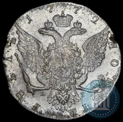 Picture 1 rouble 1772 year СПБ-ЯЧ-Т.I. 