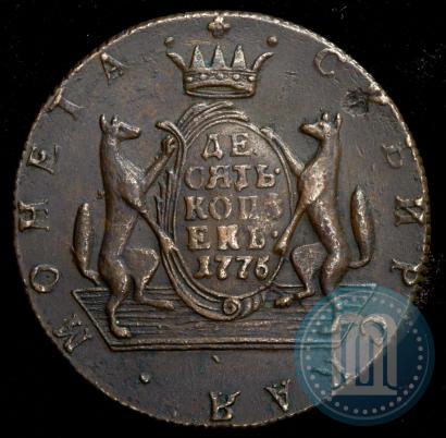 Picture 10 kopecks 1776 year КМ 
