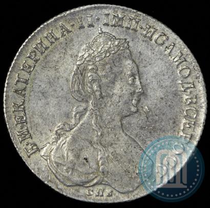 Picture 1 rouble 1780 year СПБ-ИЗ 
