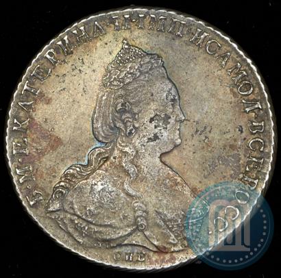 Фото 1 рубль 1787 года СПБ-ЯА 