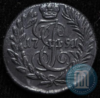 Фото Полушка 1791 года КМ 