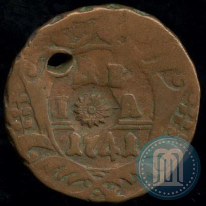 Фото Денга 1741 года  