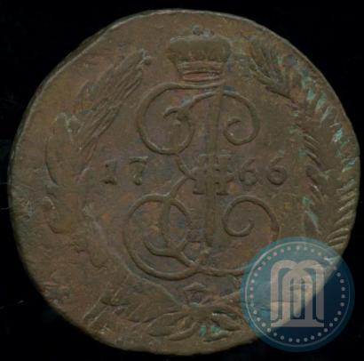 Фото 5 копеек 1766 года СПМ 