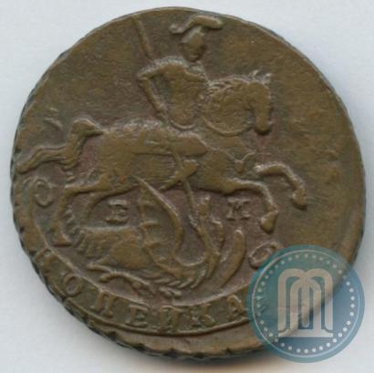 Picture 1 kopeck 1794 year ЕМ 
