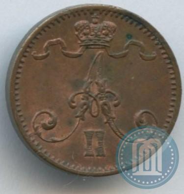 Picture 1 penni 1875 year  