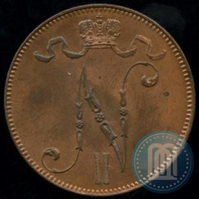 Фото 5 пенни 1913 года  