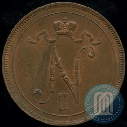 Picture 10 pennia 1913 year  