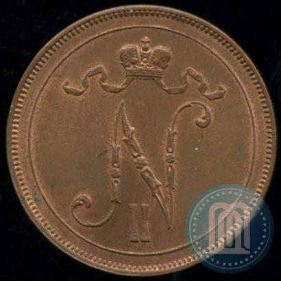 Picture 10 pennia 1914 year  