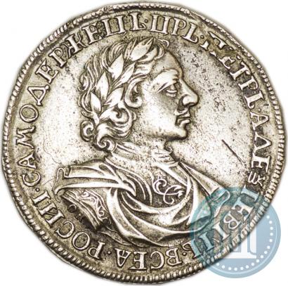 Фото 1 рубль 1718 года OK-L 
