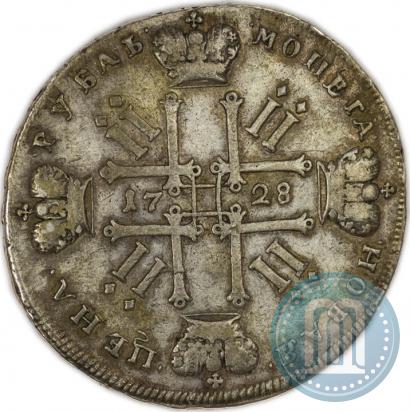 Picture 1 rouble 1728 year  "Type of 1727"