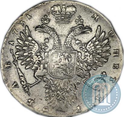 Picture 1 rouble 1731 year  